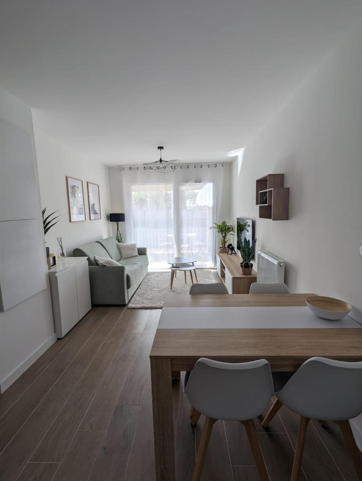 Biscawai Chaleureux Et Cosy Avec Terrasse Apartment Biscarrosse Exterior foto